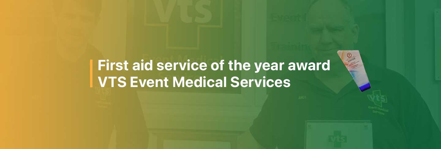 Event first aid service of the year award blog